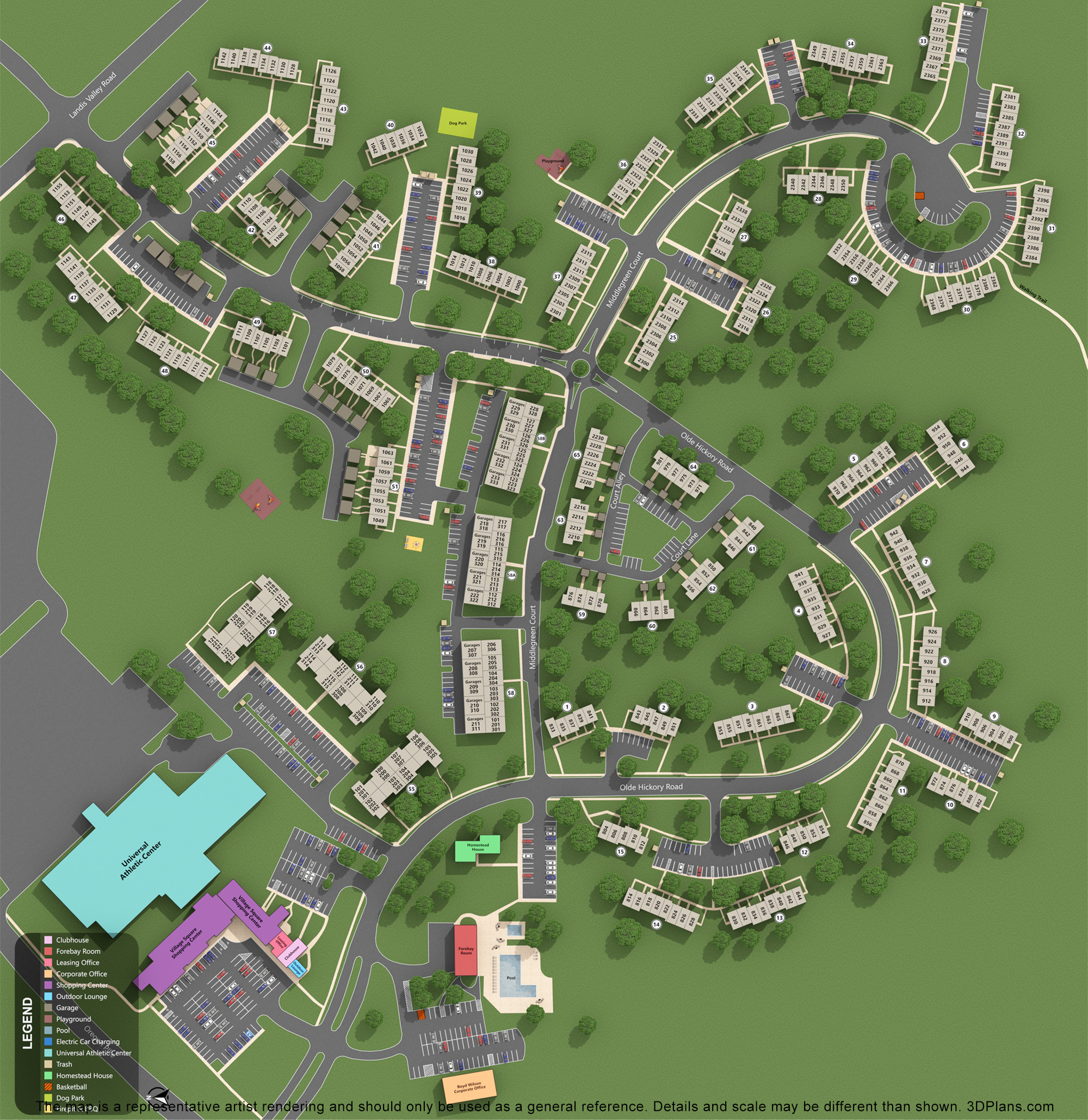 interactive property map thumbnail