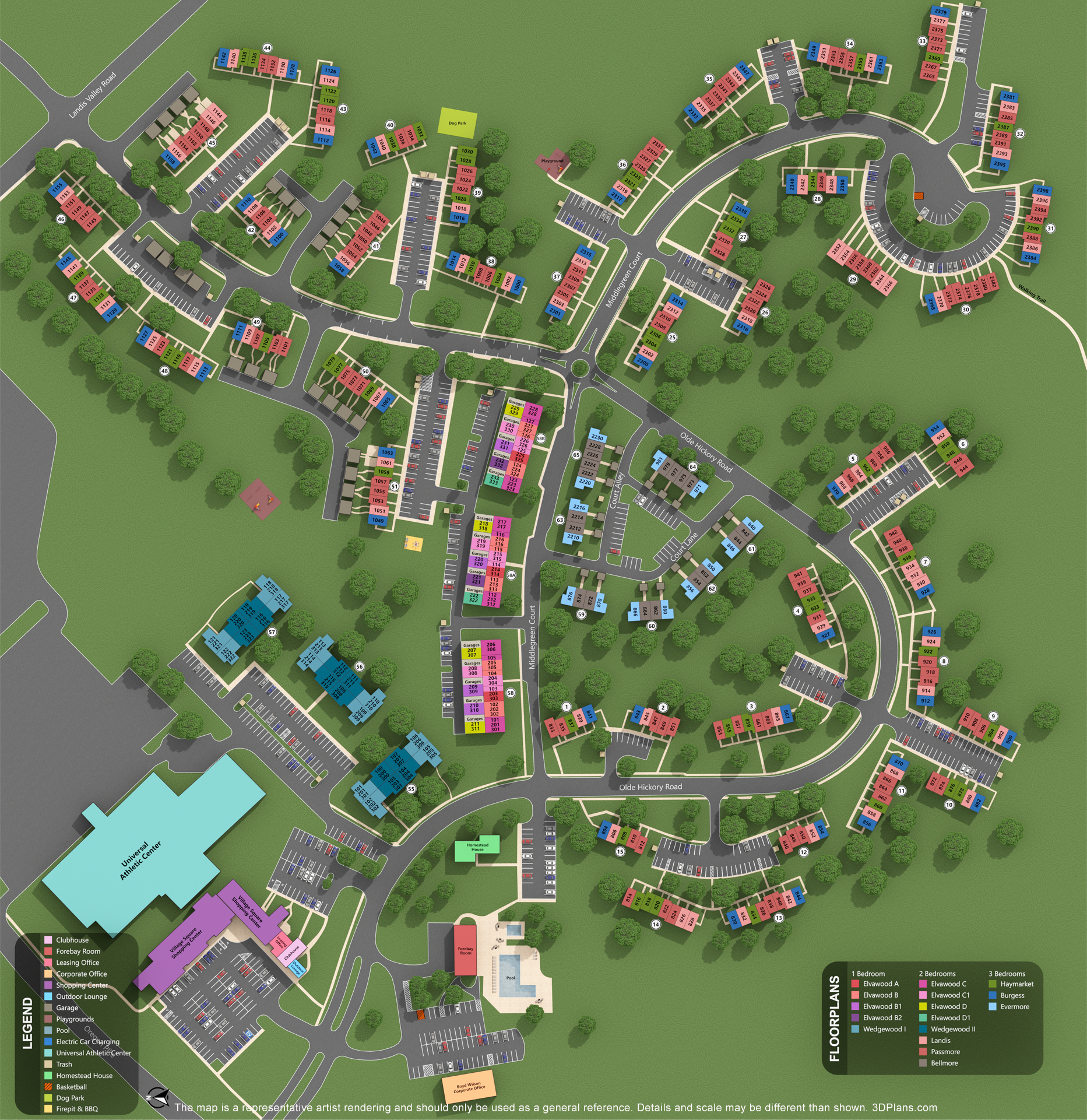 interactive property map thumbnail