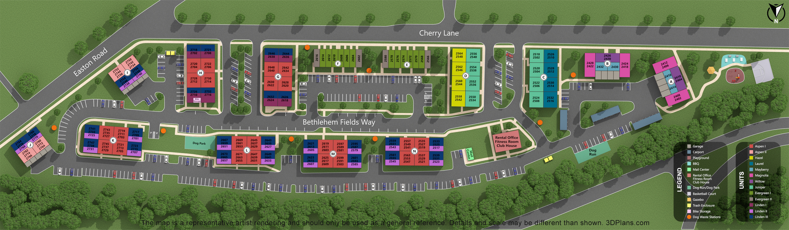 interactive property map thumbnail