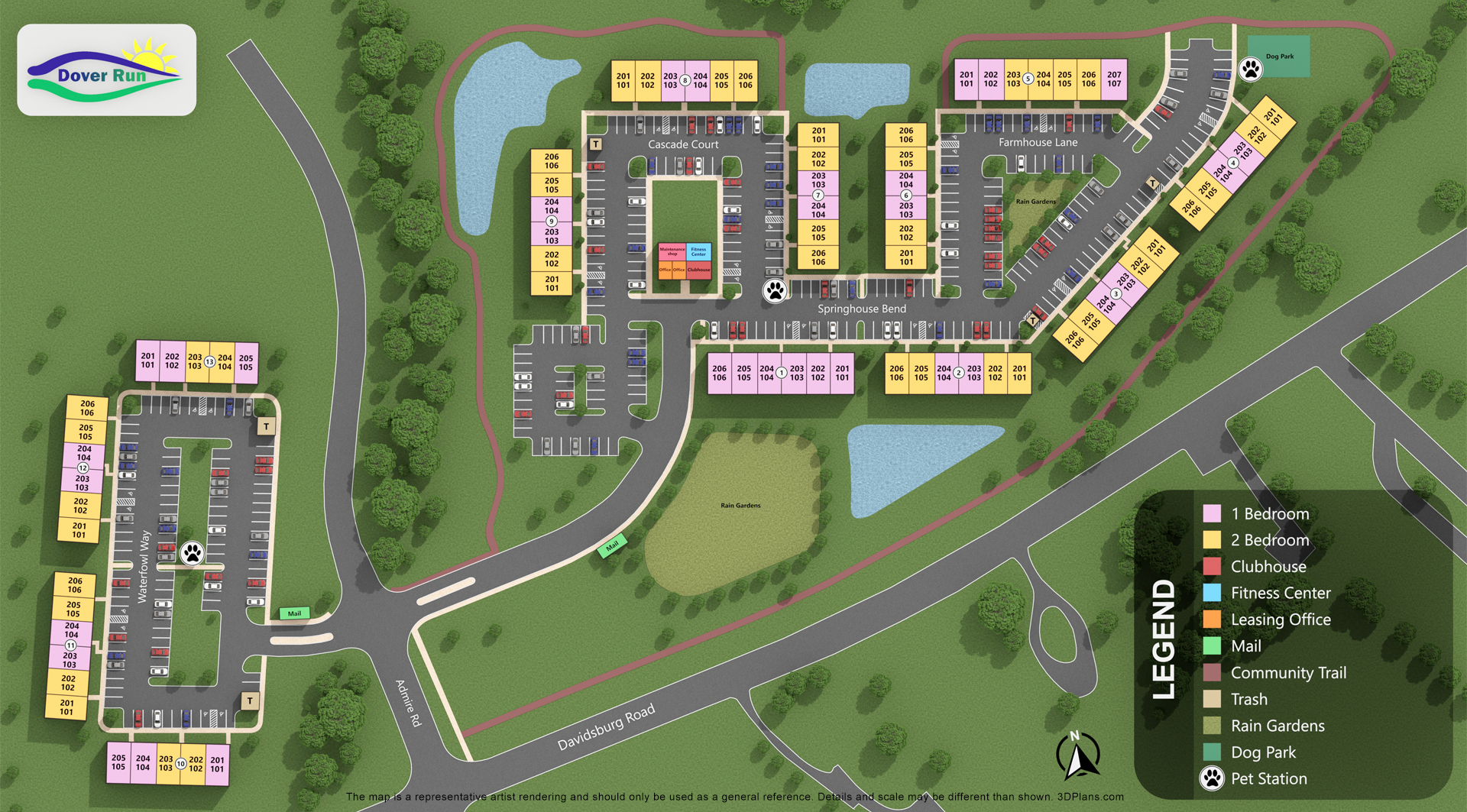 interactive property map thumbnail