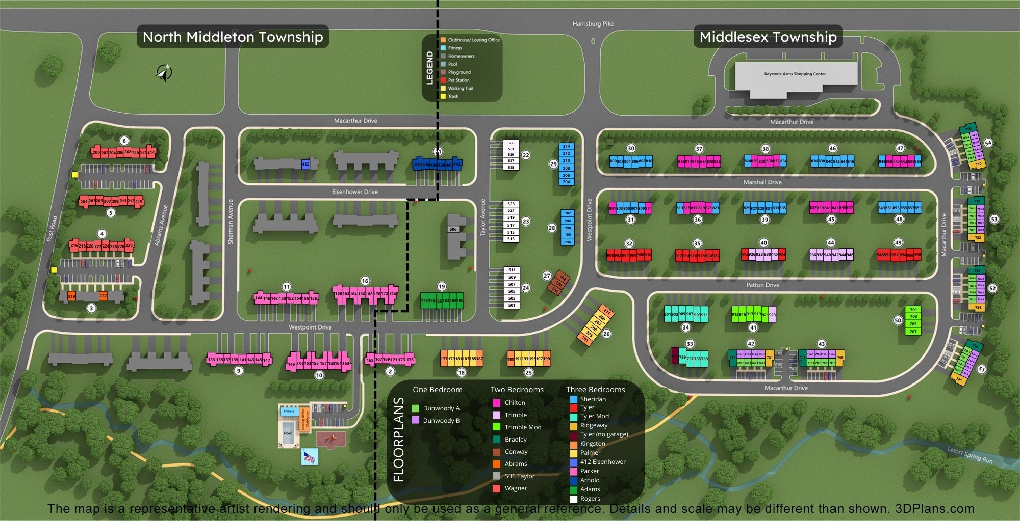 interactive property map thumbnail