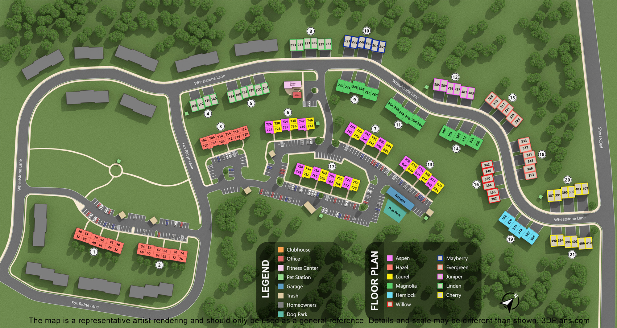 interactive property map thumbnail