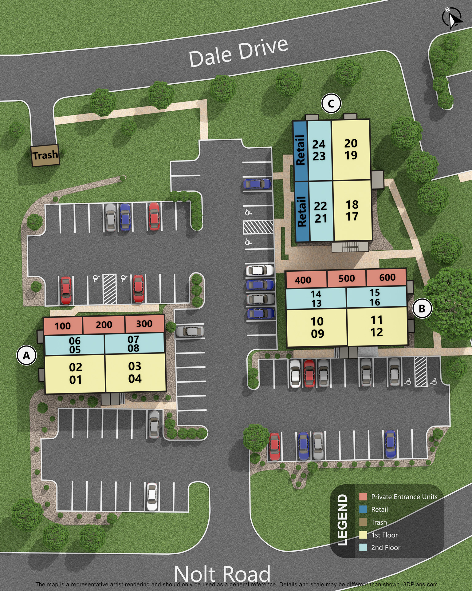 interactive property map thumbnail