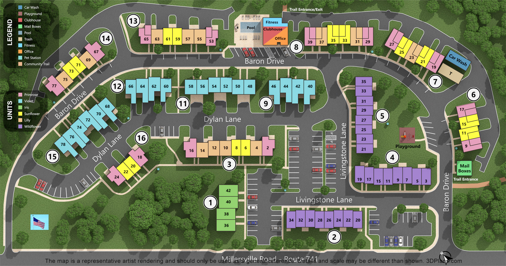 interactive property map thumbnail