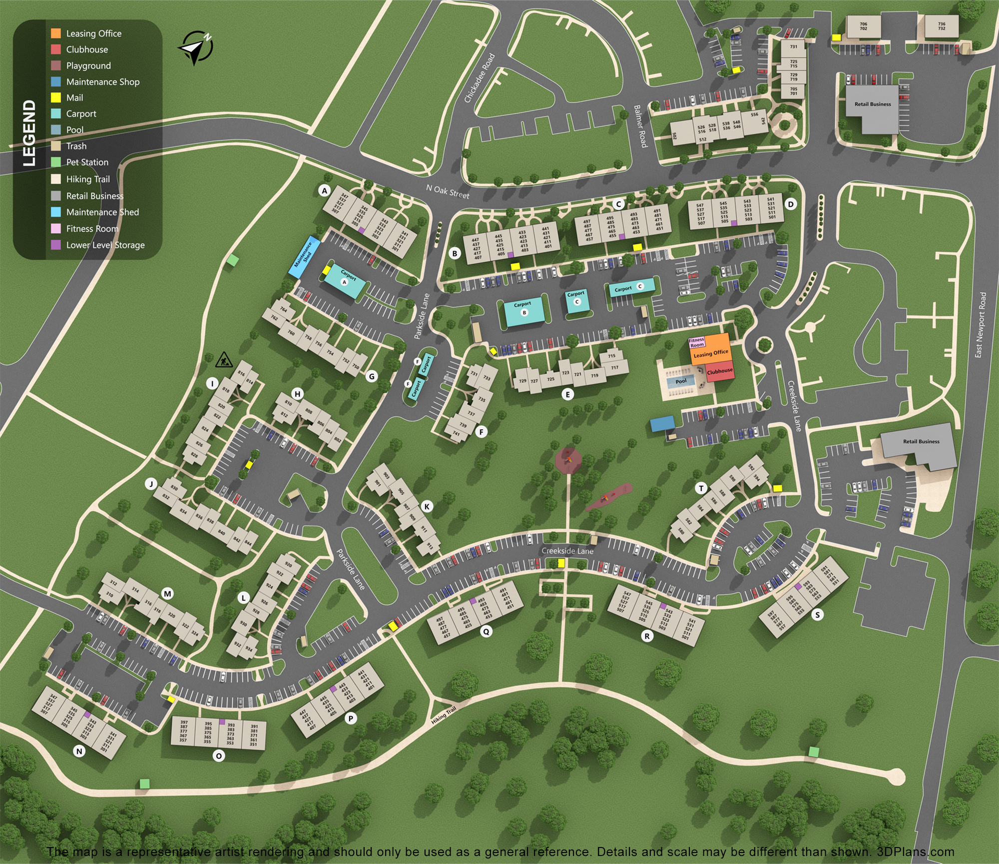 interactive property map thumbnail