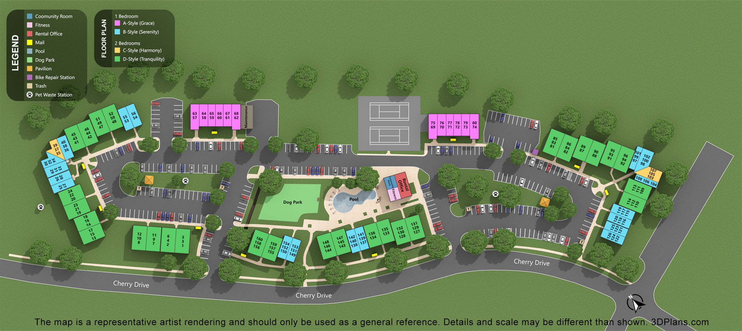 interactive property map thumbnail