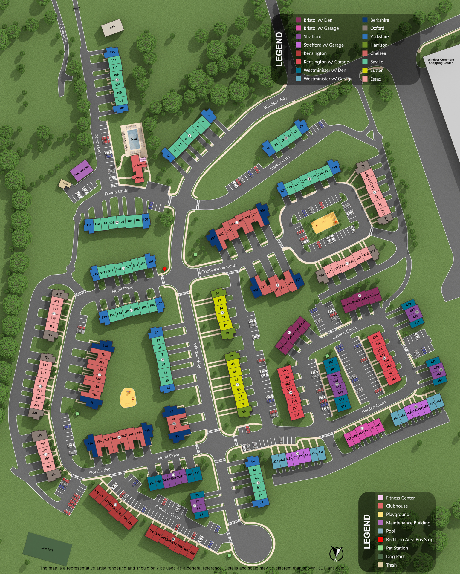 interactive property map thumbnail