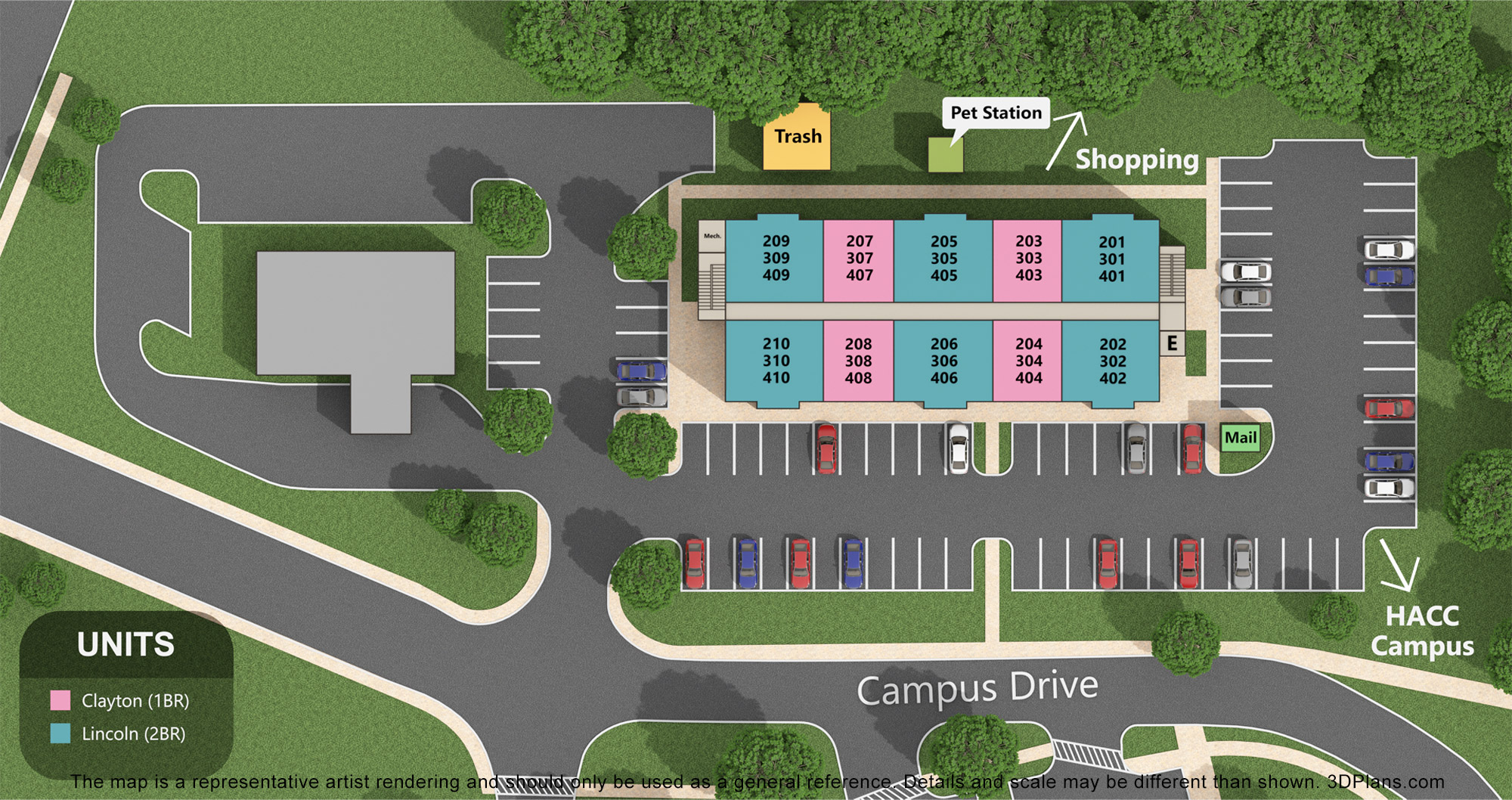 interactive property map thumbnail