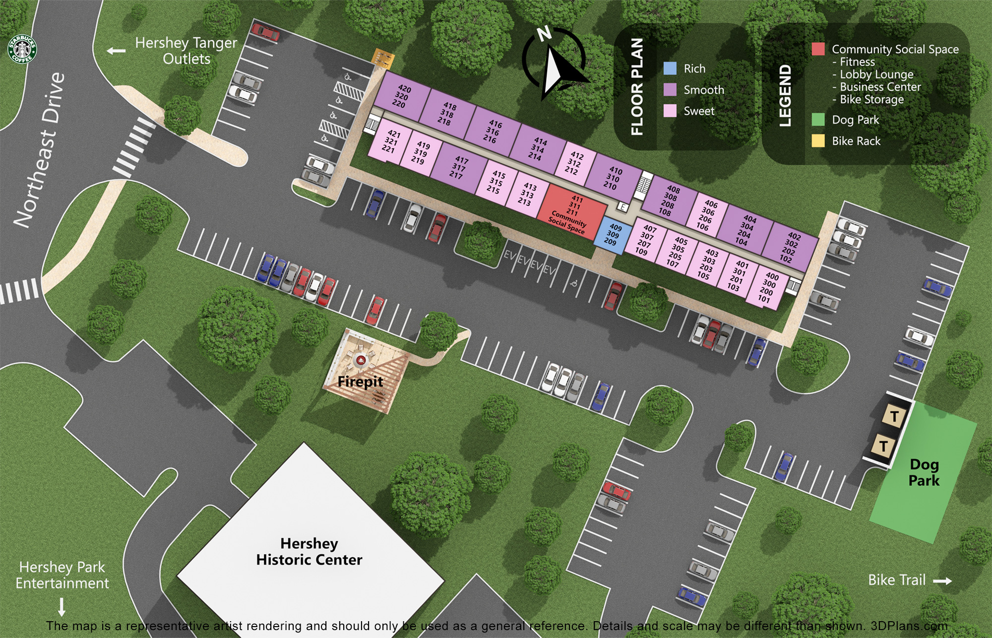 interactive property map thumbnail