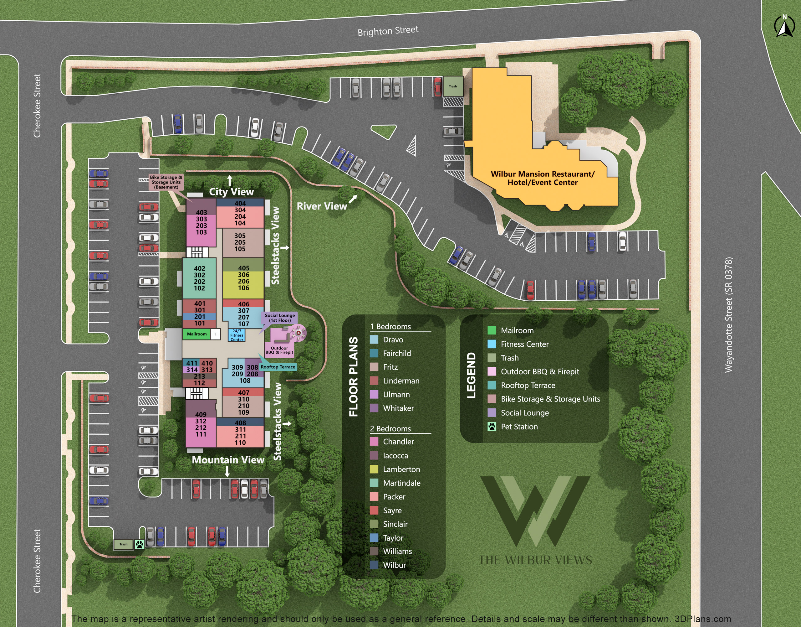 interactive property map thumbnail