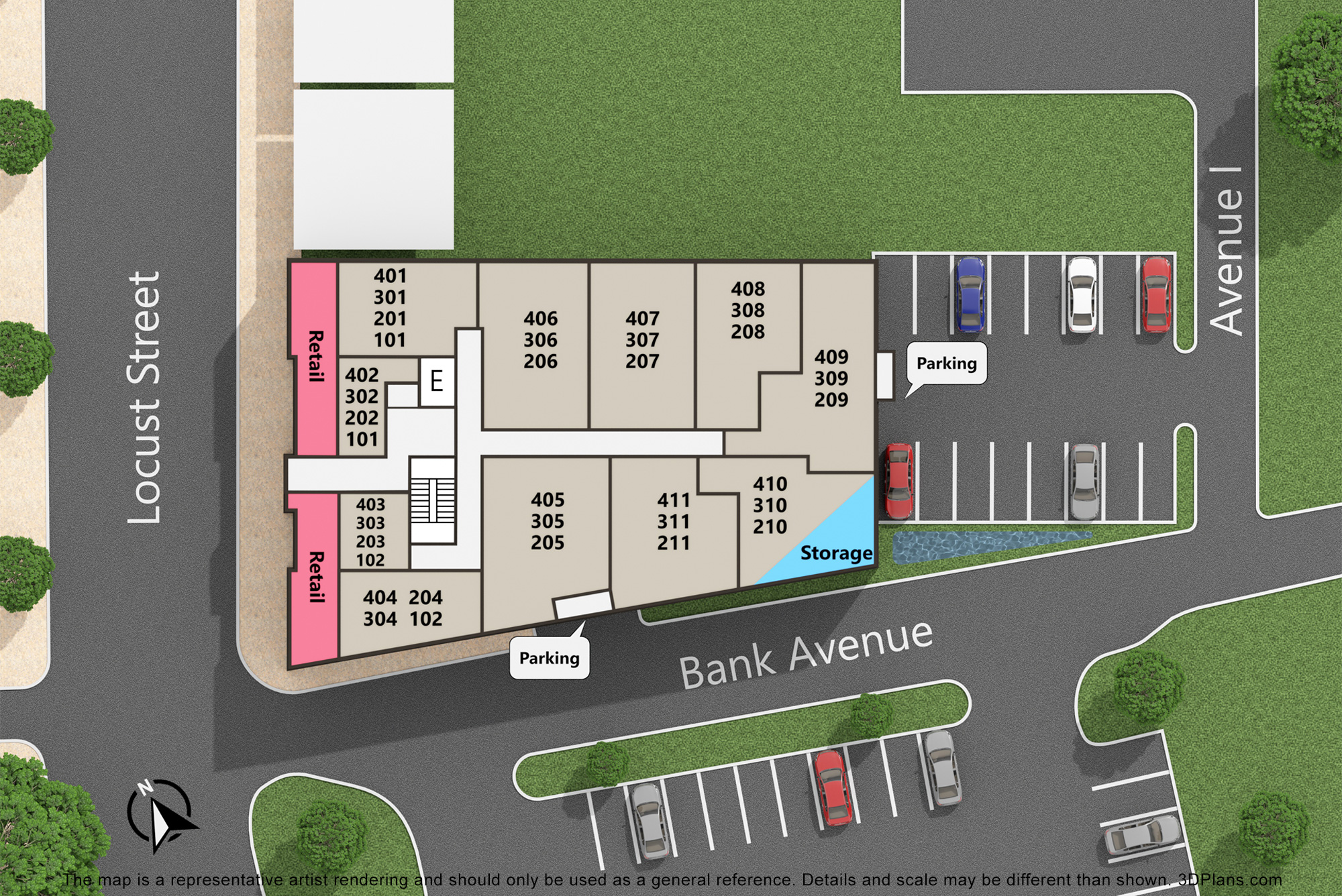 interactive property map thumbnail