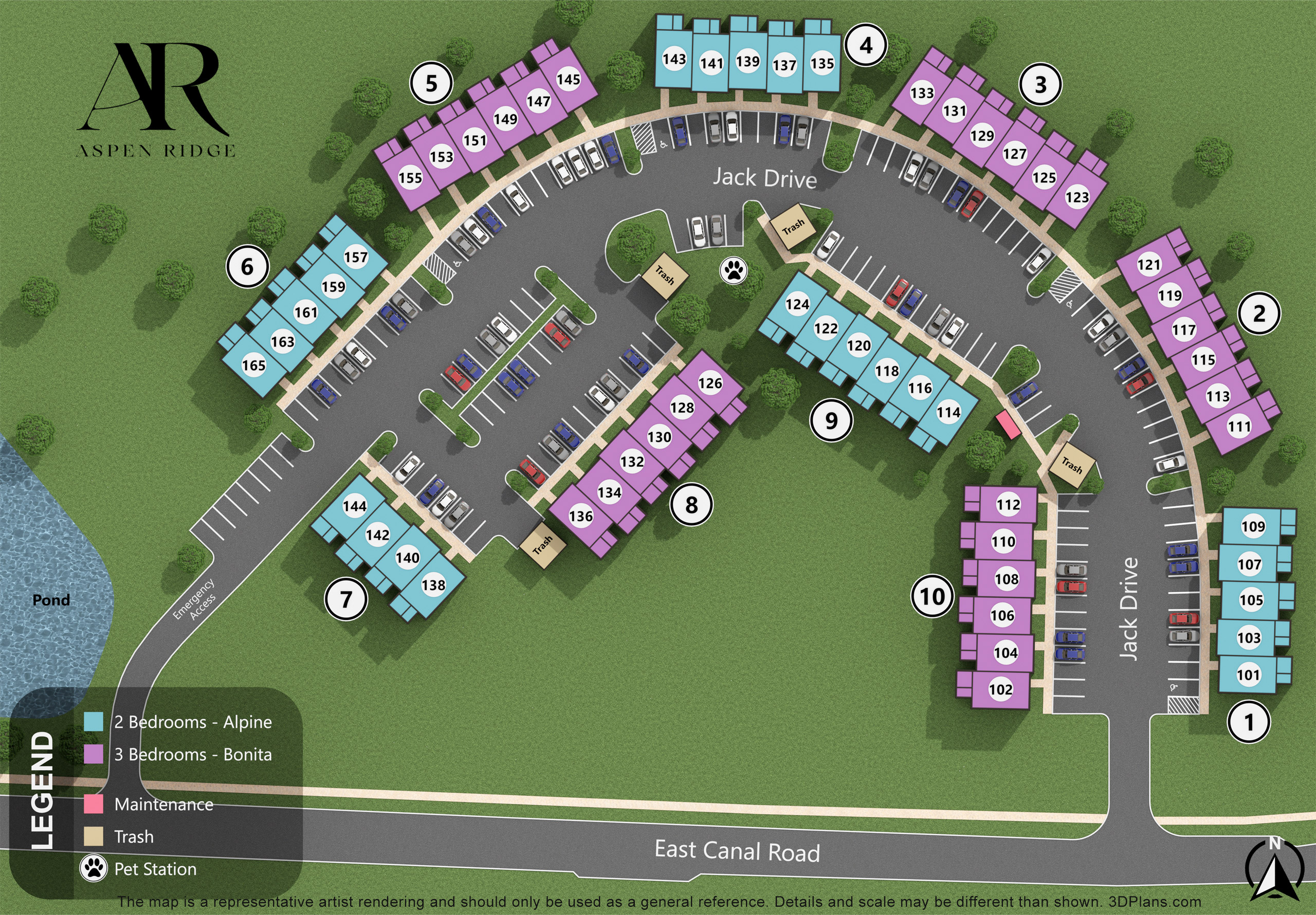 interactive property map thumbnail