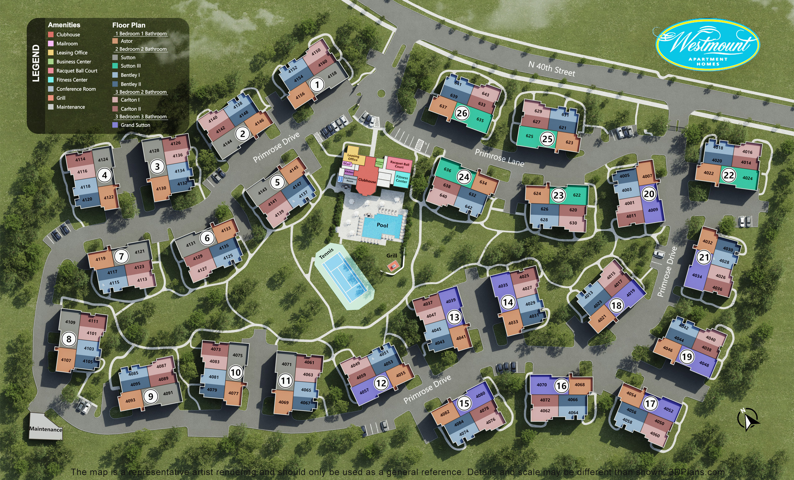interactive property map thumbnail